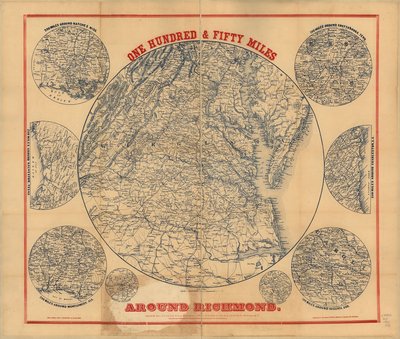 Hundertfünfzig Meilen um Richmond, 9. Auflage von Charles Magnus