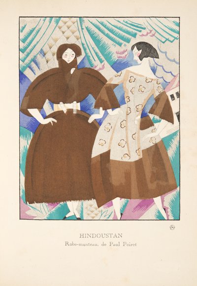 Hindustan, aus einer Sammlung von Modeplatten, 1920 von Charles Martin