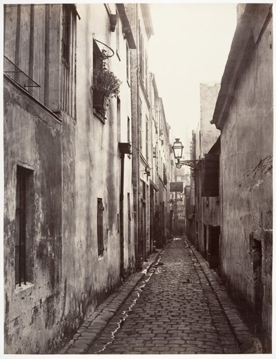 Impasse Briare (de la Cité Coquenard) von Charles Marville
