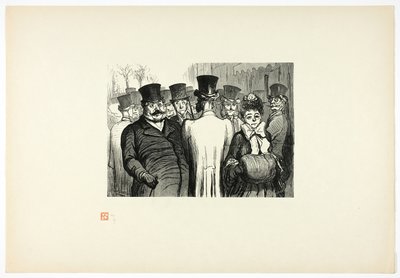 Der Boulevard des Italieners, aus Tirage Unique de Trente-Six Bois von Charles Maurand