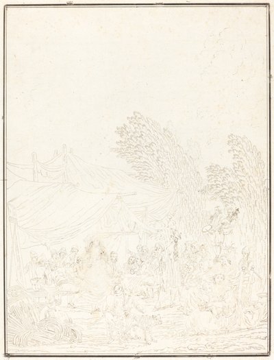 Noce de Village Dorfhochzeit, 1785 von Charles Melchior Descourtis