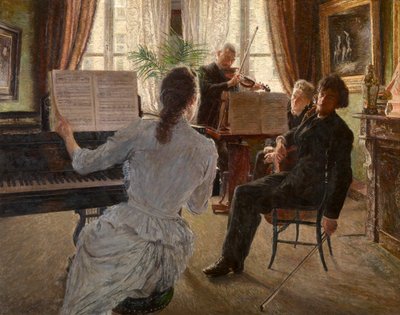Das Quartett von Charles Mertens