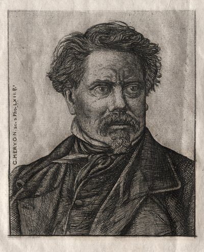 Benjamin Fillon, Schriftsteller, 1862 von Charles Meryon