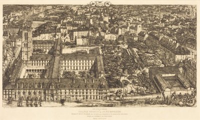 Collège Henri IV, Paris, oder Lycée Napoléon von Charles Meryon