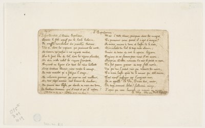 Die Hoffnung (Verse als Begleitung zu Pont-au-Change) von Charles Meryon