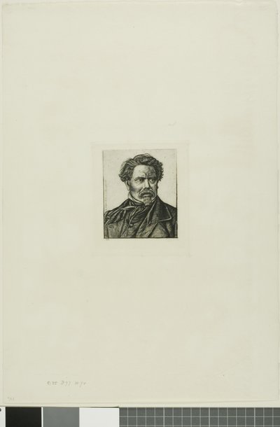 Porträt von Benjamin Fillon, Schriftsteller und Historiker von Charles Meryon