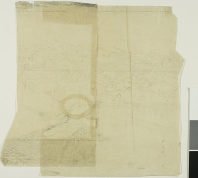 Studie für San Francisco, mittlerer linker Abschnitt von Charles Meryon