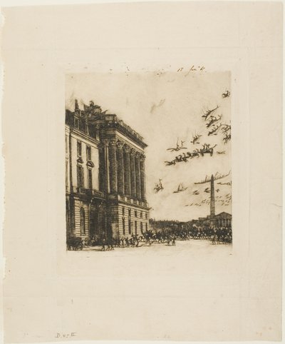 Das Admiralität, Paris von Charles Meryon