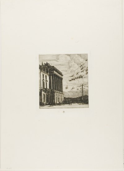 Die Admiralität, Paris von Charles Meryon