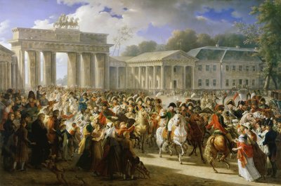 Einzug Napoleons in Berlin, 27. Oktober 1806 von Charles Meynier
