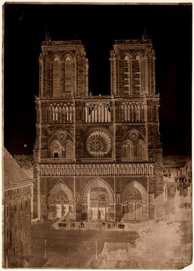 Notre-Dame, Paris von Charles Nègre