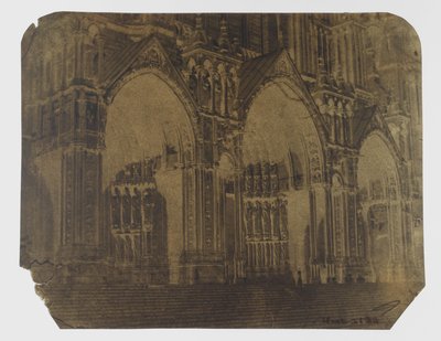 Portal an der Südseite der Kathedrale von Chartres von Charles Nègre