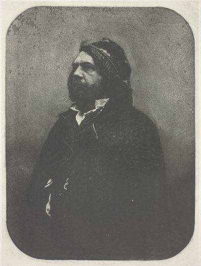 Porträt von Theophile Gautier nach Nadar von Charles Nègre