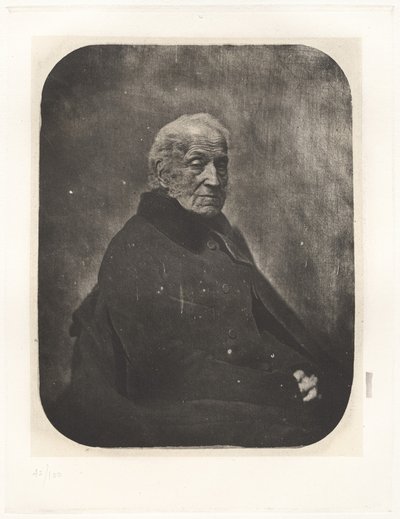 Tafel X – Porträt von Prinz Adam Georges Czartorisky, nach Nadar von Charles Nègre, Nadar, André Jammes
