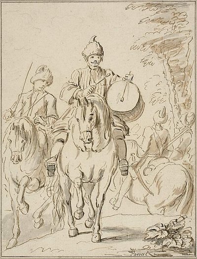 Orientalische Reiter von Charles Parrocel