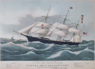 Amerikanisches Klipperschiff 