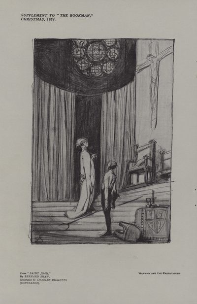 Warwick und der Henker aus Saint Joan von Charles Ricketts