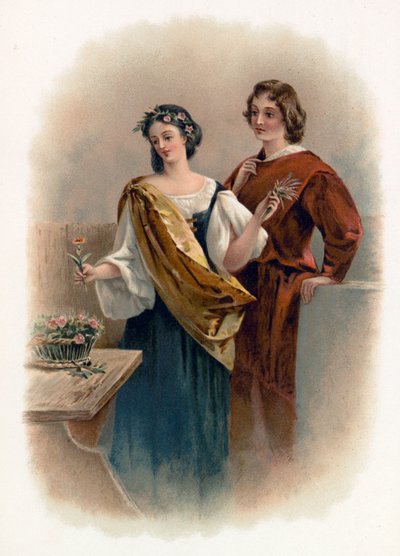 Florizel und Perdita aus 