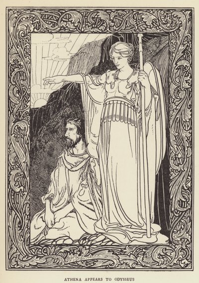 Athena erscheint Odysseus von Sir John Charles Robinson