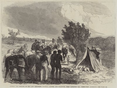 Finden der Überreste der verlorenen Entdecker Harding, Panter und Goldwyer in der Nähe der Lagrange Bay, Nordwest-Australien von Sir John Charles Robinson
