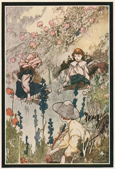 Er würde auf dem Gras liegen und das Wachsen der Dinge beobachten von Charles Robinson