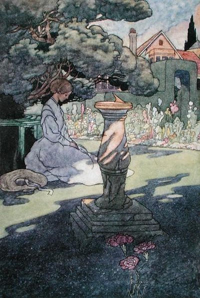 Letzte Sonnenstrahlen, veröffentlicht 1912 von Charles Robinson