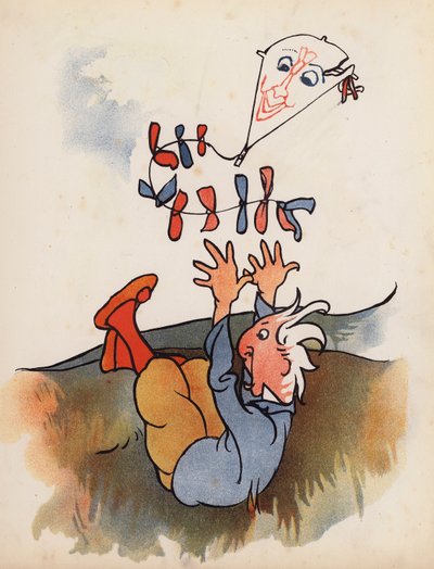 Unsinn: Mann fällt von seinem Drachen von Charles Robinson