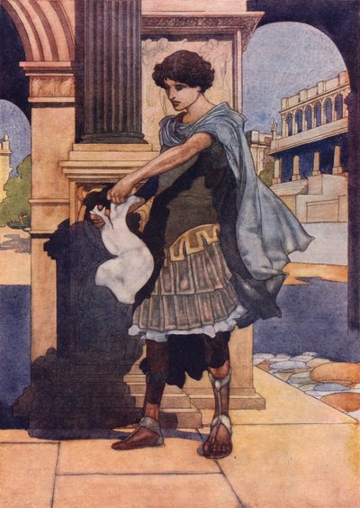 St. Georg zerreißt das Dokument von Charles Robinson