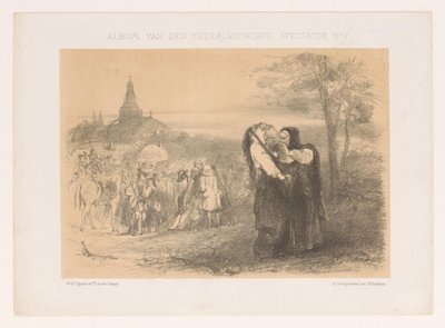 Leonoor in Verzweiflung von Charles Rochussen