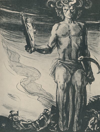 Plakat für Thomas Hardys The Dynasts, 1919 von Charles S Ricketts
