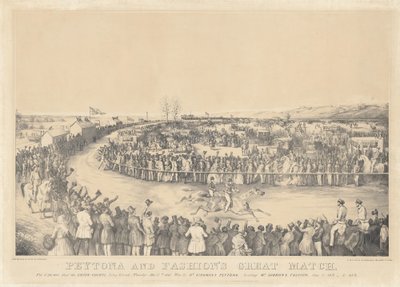 Peytona und Fashions großes Rennen von Charles Severin