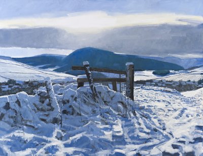 Borders Schnee, 2012 von Charles Simpson
