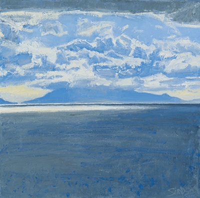 Dunkles Meer, Rum, 2015 von Charles Simpson