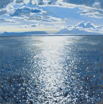 Eigg & Rum Abend, 2014 von Charles Simpson