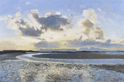 Abendwolken, Eigg & Rum, 2015 von Charles Simpson