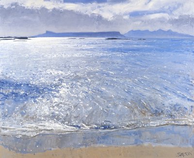 Später Nachmittag, Eigg & Rum, 2013 von Charles Simpson