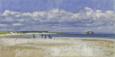 Wanderer & Tölpel, Bass Rock, 2016 von Charles Simpson