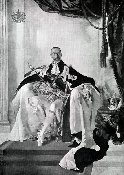 George V, 1924 von Charles Sims