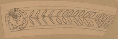 Studie für ein Randdesign von Charles Sprague Pearce