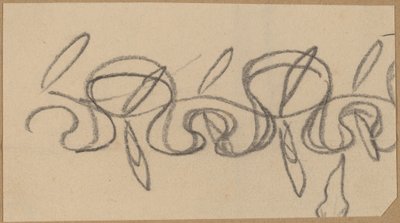 Studie für ein Randdesign von Charles Sprague Pearce