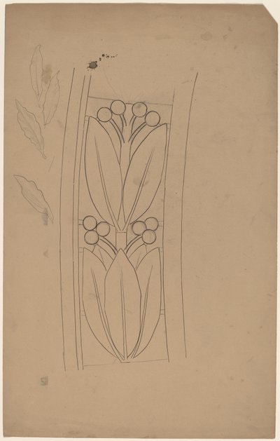 Studie für ein Randdesign von Charles Sprague Pearce