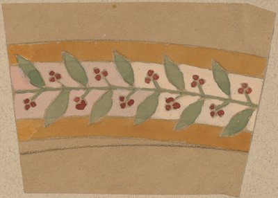 Studie für ein Randdesign von Charles Sprague Pearce