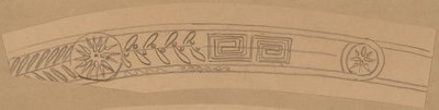 Studie für ein Randdesign von Charles Sprague Pearce