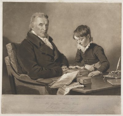 Francis Noel Clark Mundy und sein Enkel William von Charles Turner