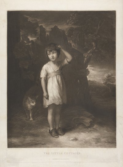 Die kleine Häuslerin von Charles Turner