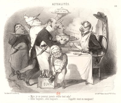 Aber ich werde das nie alles schlucken können! von Charles Vernier