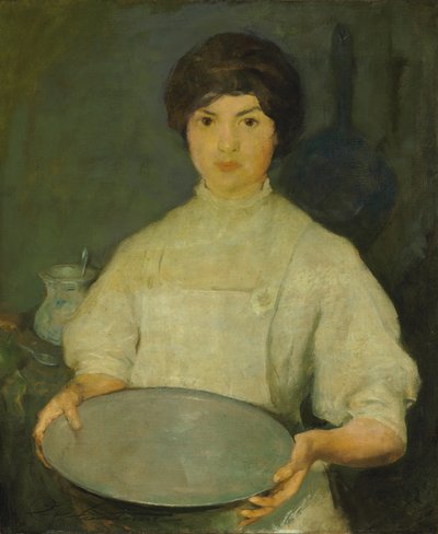 Mädchen mit Pan von Charles Webster Hawthorne