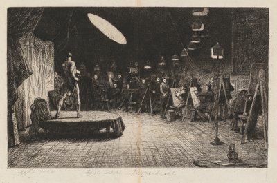 Kunstschule Royal Academy von Charles West Cope
