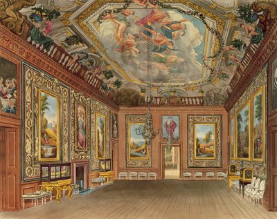 Das Zeichenzimmer der Königin, Windsor Castle, aus 