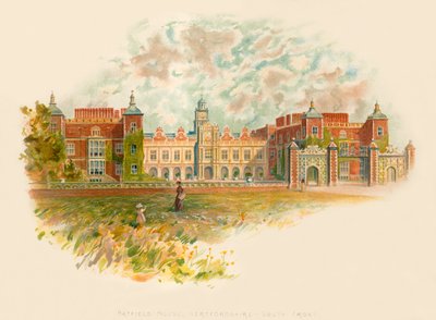 Hatfield House, Hertfordshire - Südfront von Charles Wilkinson